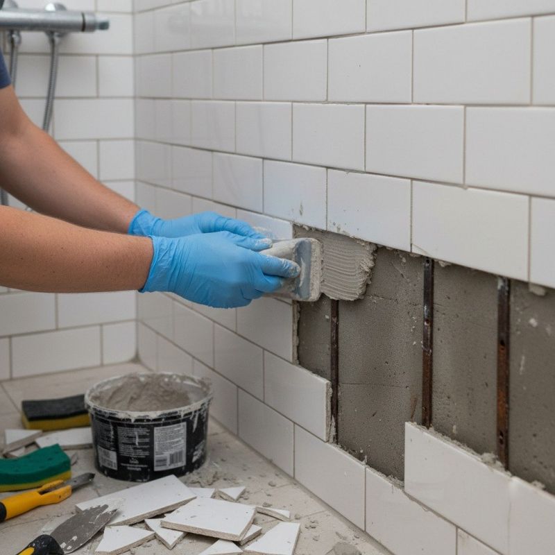 Bathroom Plaster Repair