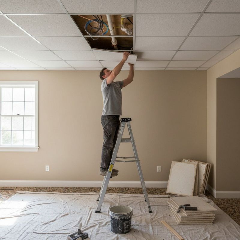 Ceiling Plaster Repair