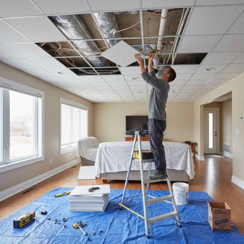 Swirl Ceiling Repair